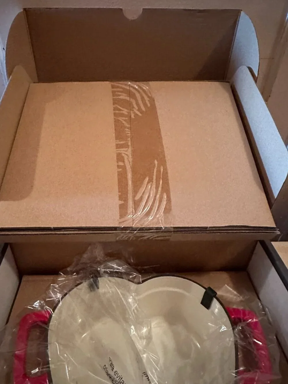 Martha Stewart Enameled Cast Iron 2-Qt. Heart-Shaped Casserole- Red